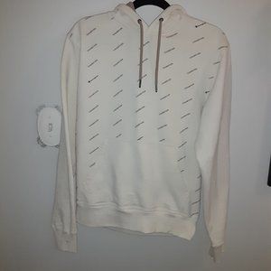 Champion Men's All Over Logo Hoodie Size S